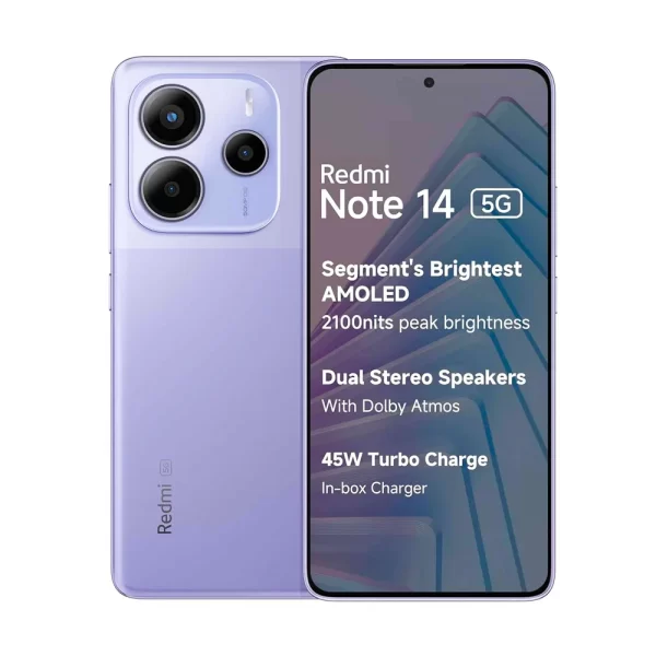 XIAOMI REDMI NOTE 14 5G • 256GB | 8GB RAM