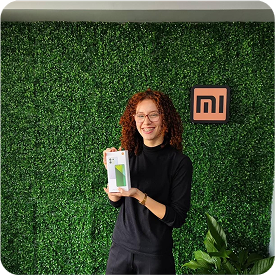 Cliente satisfeito em nossa Loja de Smartphone da Xiaomi em Curitiba