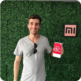 Cliente satisfeito em nossa loja da Xiaomi em Curitiba