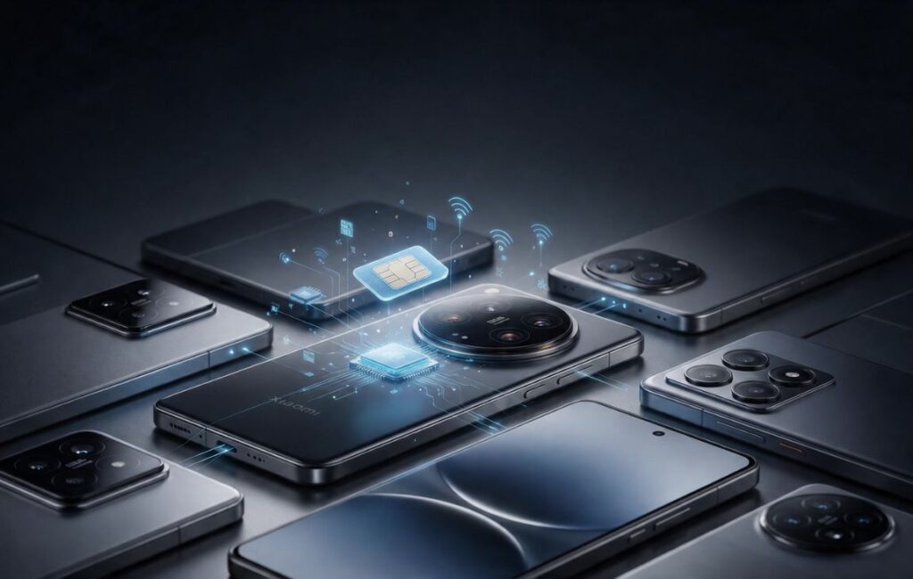 Qual Xiaomi tem eSIM? Lista de modelos compatíveis em 2026