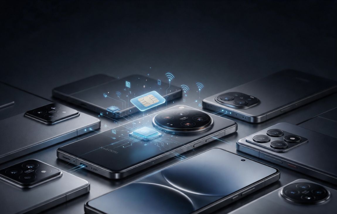 Qual Xiaomi tem eSIM? Lista de modelos compatíveis em 2026