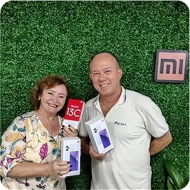 Cliente satisfeito em nossa loja de Celulares da Xiaomi em Curitiba