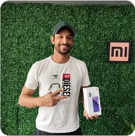 Cliente em nossa Loja de Celulares da Xiaomi em Curitiba