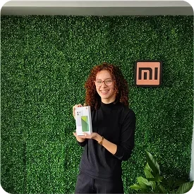 Cliente satisfeito em nossa Loja de Smartphone da Xiaomi em Curitiba
