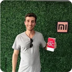Cliente satisfeito em nossa loja da Xiaomi em Curitiba