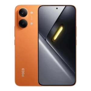 Xiaomi POCO X8 Pro Max 5G laranja – traseira e frente